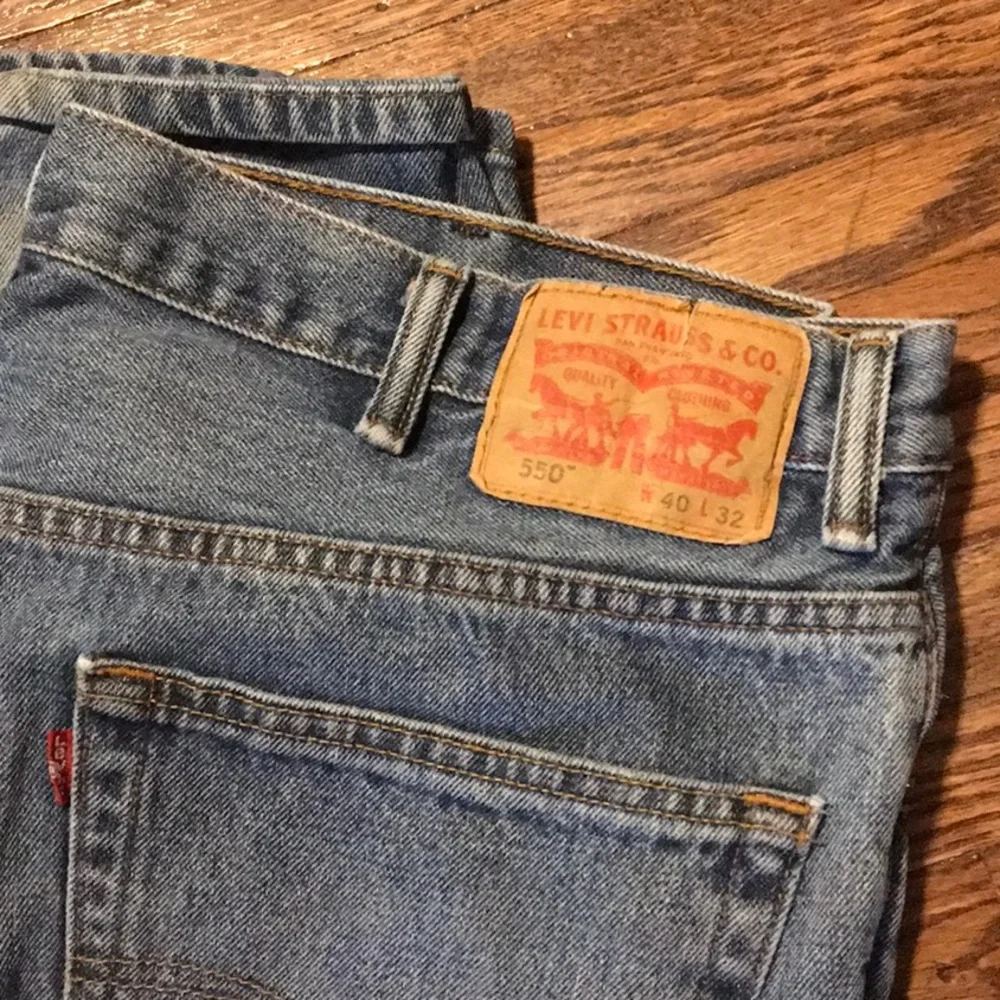 Levi's Men's Denim Jeans 550 W40 x L32 Work Pants Classic Rugged Style 40x31